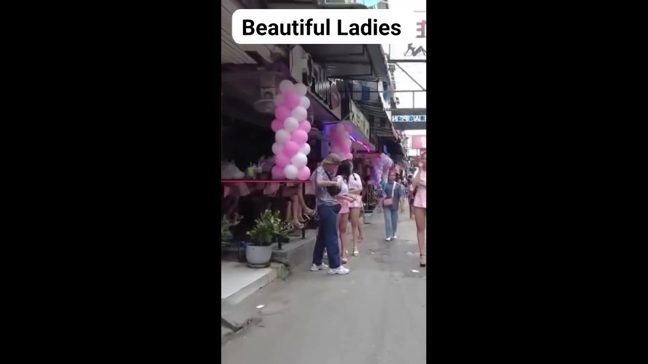 Thailand, Pattaya street. So many beautiful ladies here. #21