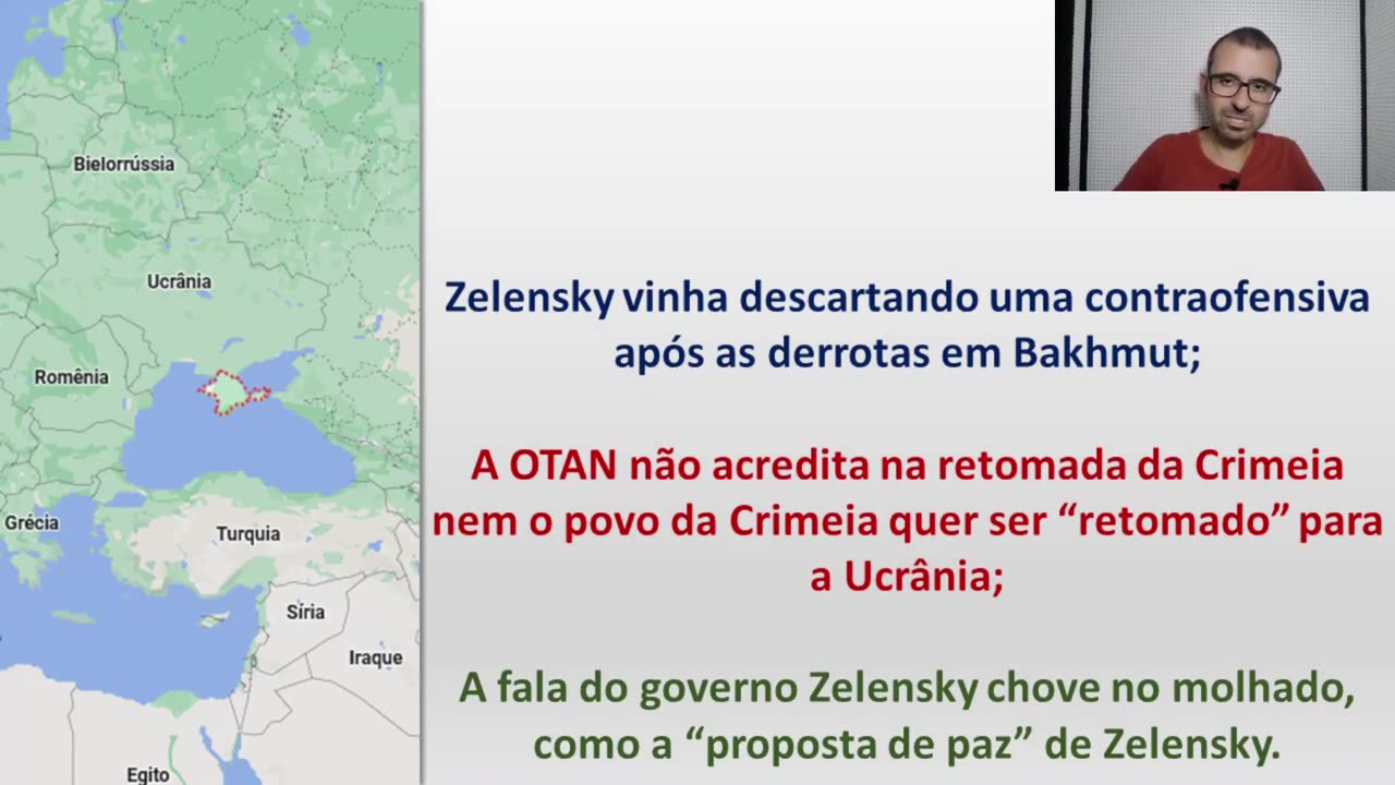 Ucrânia faz proposta de paz absurda. EUA cutuca a China com vara curta.