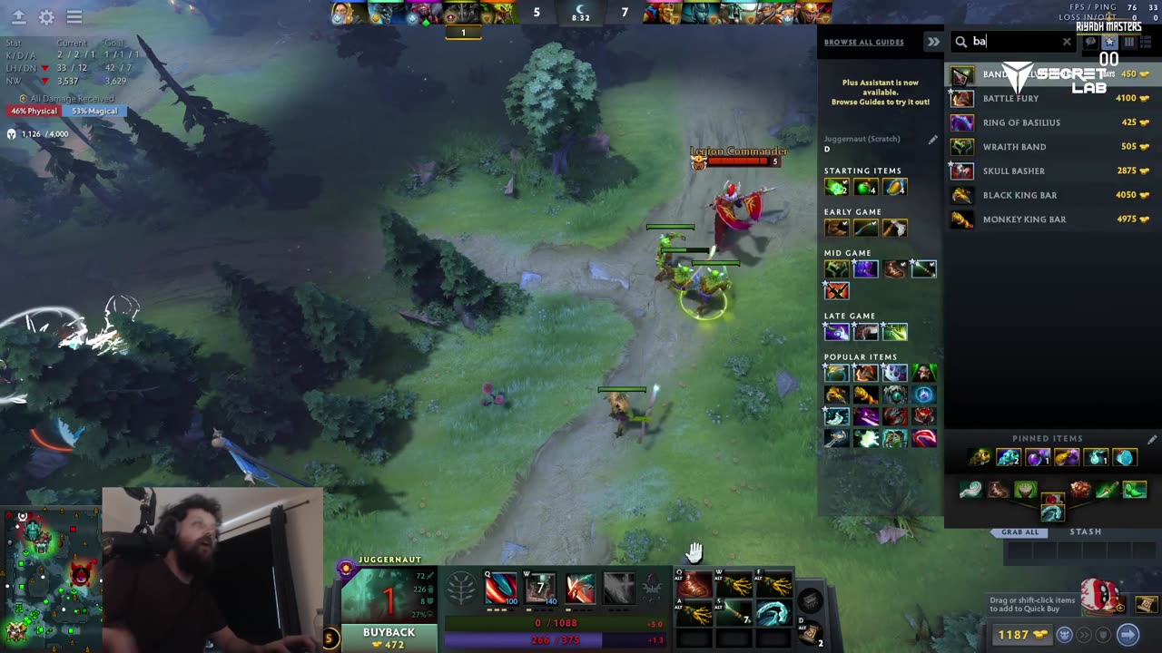 Dota 2 - RIP THIS MOUSE APARTTTTT!!!!!!, Gorgc