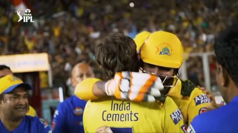 CSK winning moment