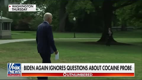 Biden walks away from reporters #shorts