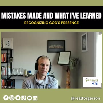 Recognizing God's Presence