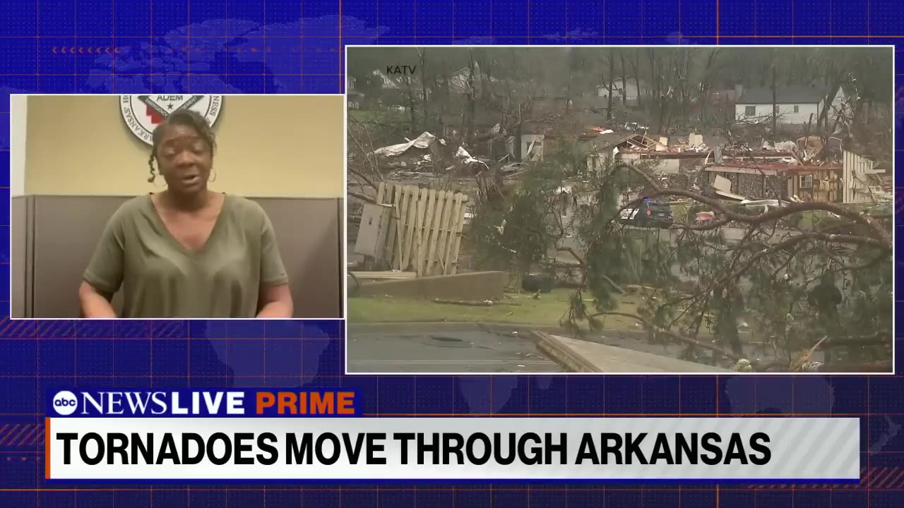 'Catastrophic' tornado rips through Arkansas[720p-HD]