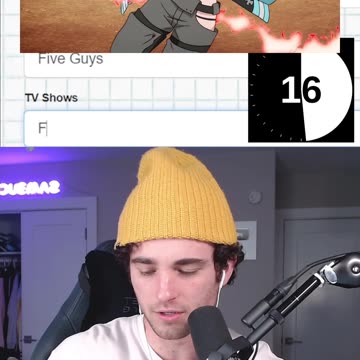 Scattergories: Letter F