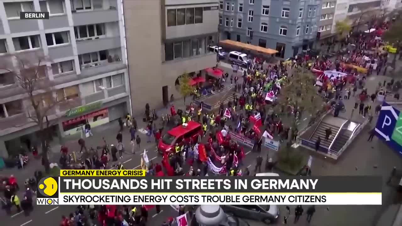 Germany energy crisis: Thousands hit streets over skyrocketing energy costs