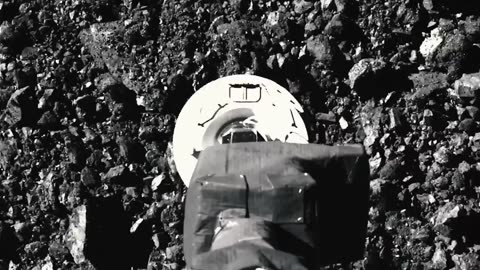 USA asteroid sample video.