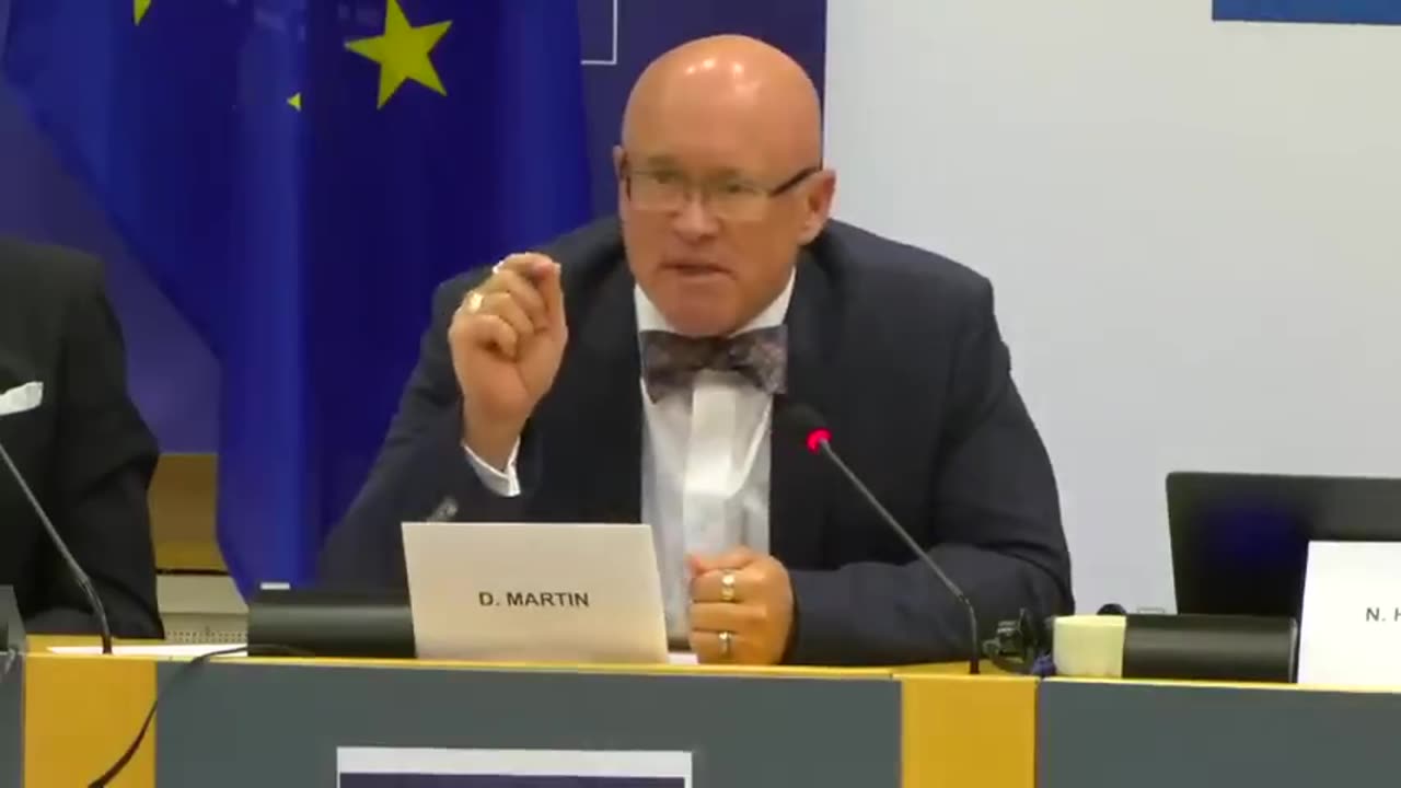 DR DAVID MARTIN EXPOSES TIMELINE OF BIGGEST DEMOCIDE IN RECORDED HISTORY IN FRONT OF EU PARLIAMENT