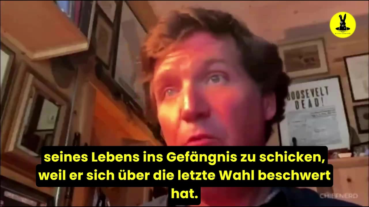 🔮 Tucker Carlson hat das Attentat vor Monaten vorausgesagt...mit Begründung