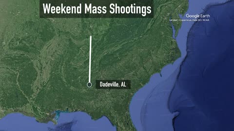 Two deadly mass shootings in America this weekend