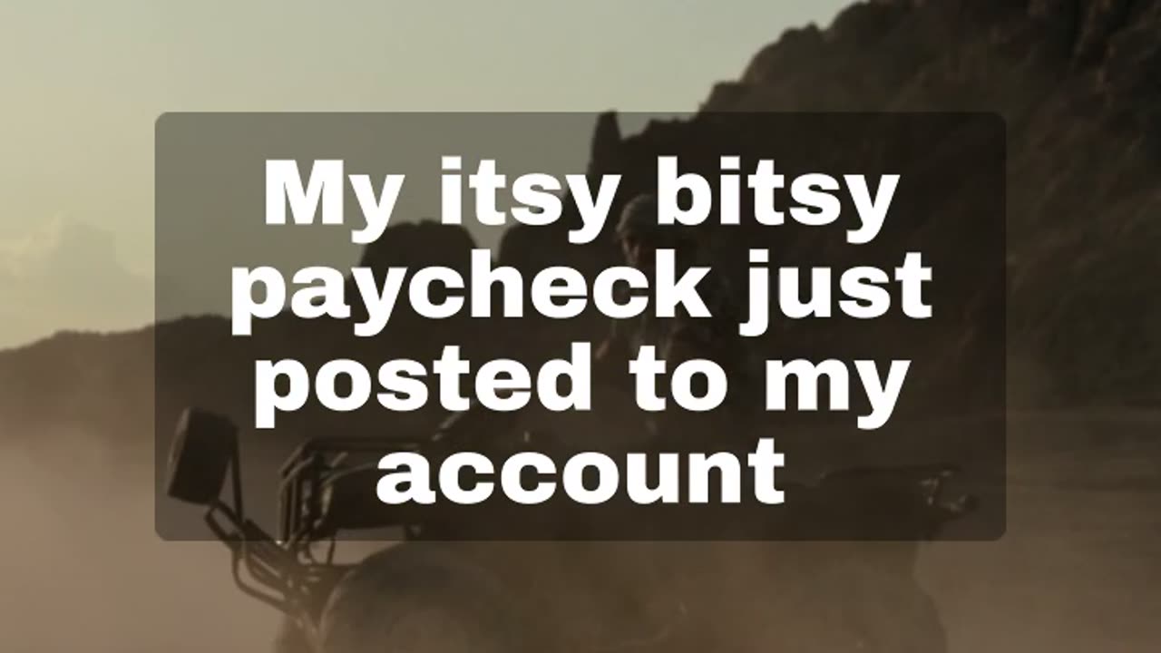 ATV Paycheck Meme