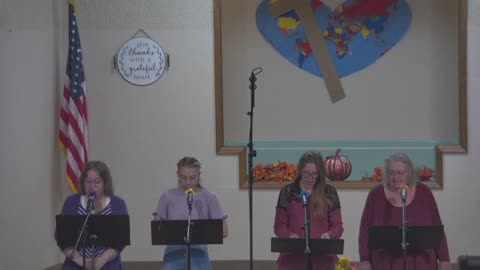 Moose Creek Baptist Church Sing “Rejoice In the Lord Always” During Service 10-9-2022