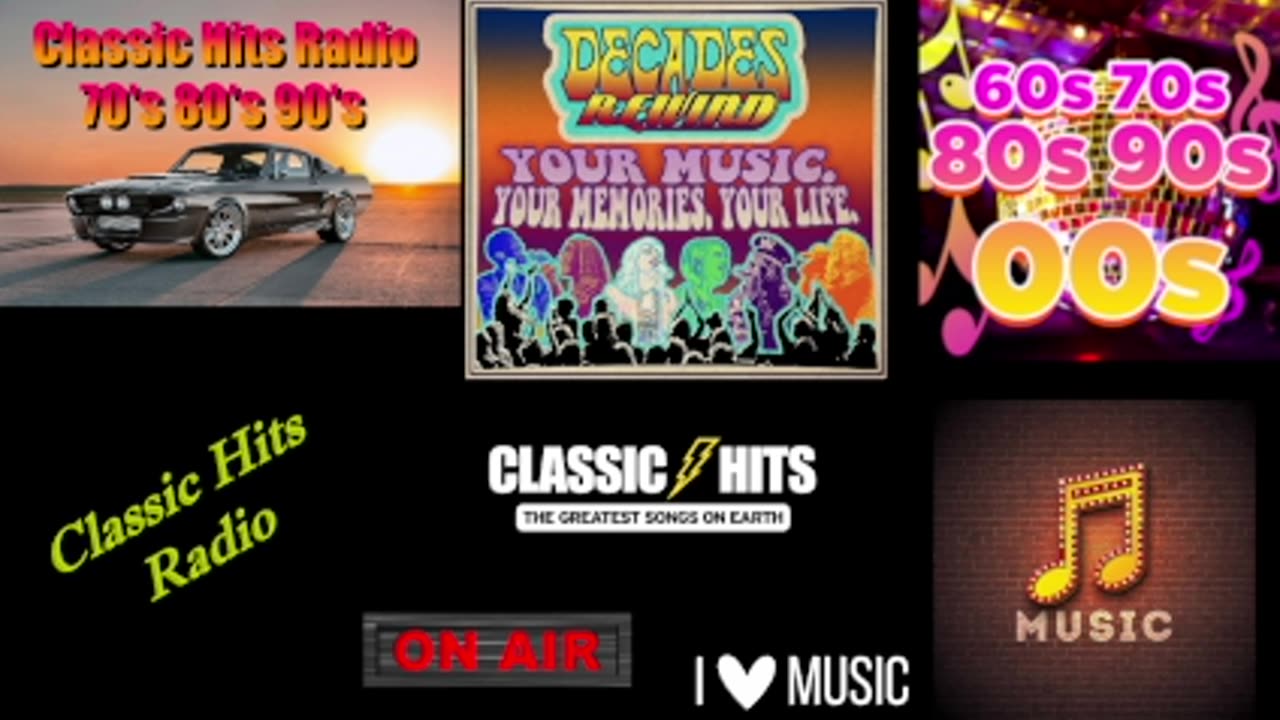 Classic Hits From 1960 - 2004