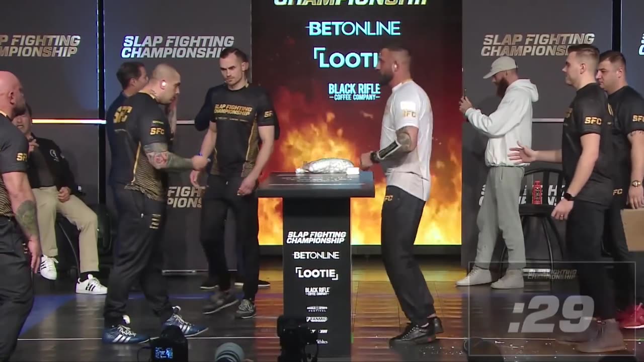 The HARDEST Slaps From Slap Fighting Championship