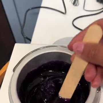 Melting Hypnotic Purple Seduction Hard Wax Tutorial | Natalie Ramirez