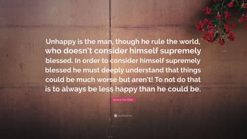 Soul of the EveryMan - Happiness versus Outcome - you are in control.