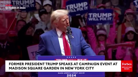 Trump Touts 'Jews & Muslims & Catholics & Evangelicals & Mormons' Supporting Him At MSG Rally