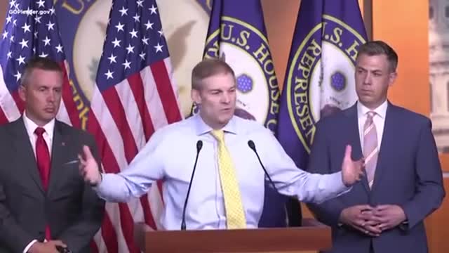 Rep. Jim Jordan Speaks Out After Pelosi Rejects His Inclusion On January 6th Committee