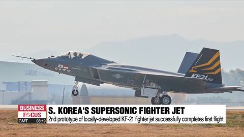 2nd prototype of S. Korea's locally-developed KF-21 fighter jet successfully completes first flight