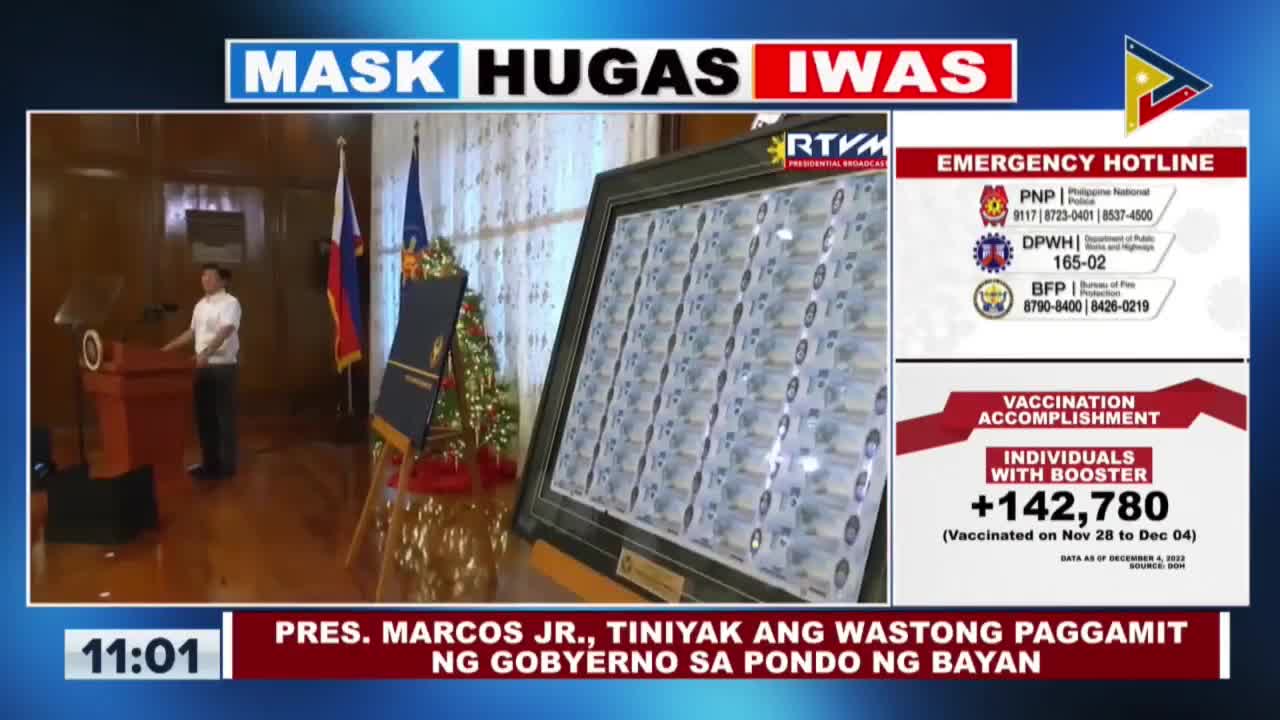 Bagong banknotes na may lagda ni PBBM, iprinisenta ng BSP