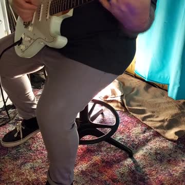 Guitar, strat, ratm jam intro