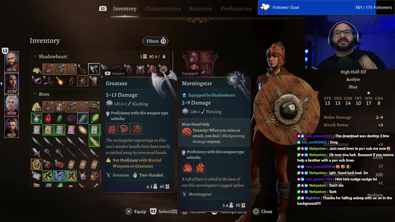 Come watch my rolls fail and my teammates die