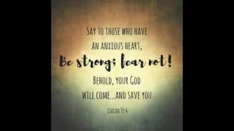 During these turbulent days, do not be afraid! He is with you. 😊 August 3, 2021