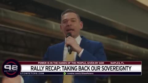 STEW PETERS GOES NUCLEAR DURING FREEDOM SPEECH: "IT'S TIME TO TAKE DOWN THE TYRANTS"