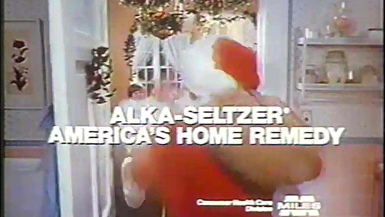 1982 Alka-Seltzer Ho-Ho-Ho Christmas TV Commercial