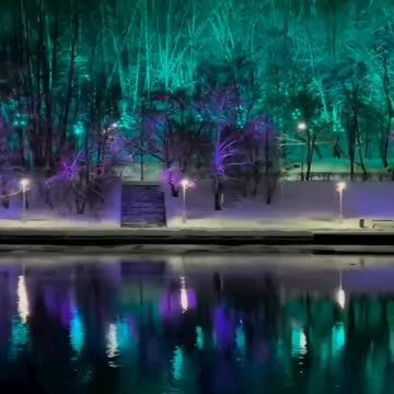 Sparrow Hills in Moscow 🎄