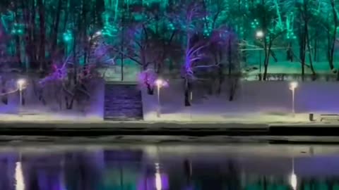 Sparrow Hills in Moscow 🎄