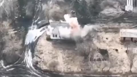 Russian Blown 20m Into the Air