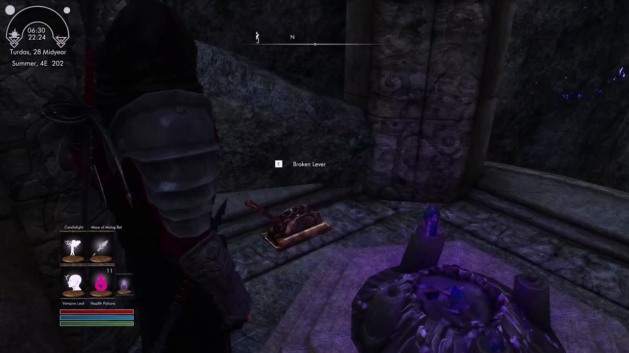 After Bedtime Skyrim Stream: Vampire Sewer Research