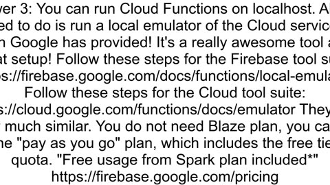 Firebase Cloud functions ECONNREFUSED