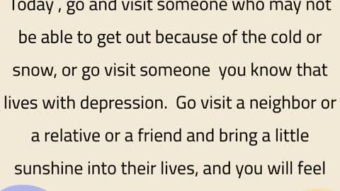 Only You Can Help The Lonely