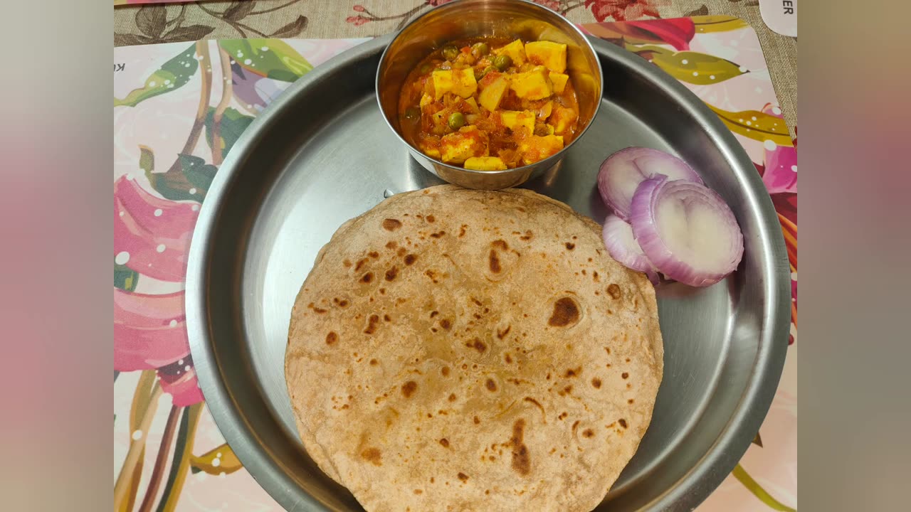 Serving Delicious Aloo Matar Paneer recipe 🤤😋🙏 #cooking #food #foodie