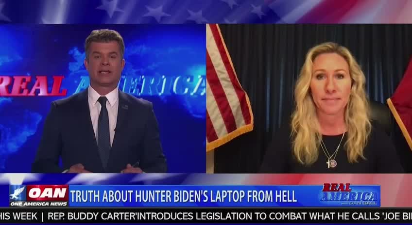 Marjorie Taylor Greene On Hunter Biden’s Laptop From Hell