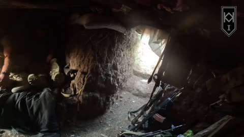 Inside a Ukrainian Dugout