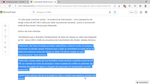 O que está por trás da nova queda do rublo, a moeda russa