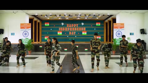 Patriotic Dance Performance Kandhon sSe Milte Hain Kandhe