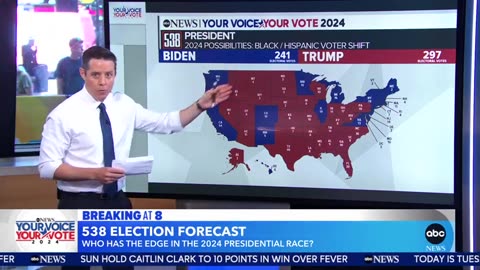 Trump and Biden are tied in 538's new election forecast ABC News