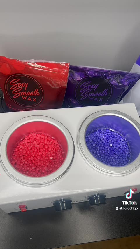 Melting & Hand Waxing with Cherry Desire & Hypnotic Purple Seduction Hard Wax | Sexy Smooth Review