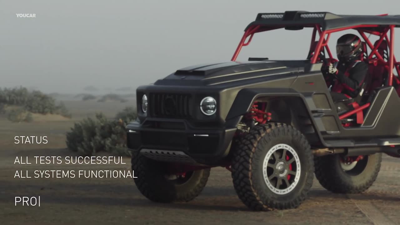 Mercedes G 63 AMG Crawler Brabus 900HP Off-Road in the Dunes