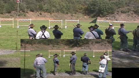 N-SSA 2024 Fall nationals smoothbore hanging pigeons A vs. B team