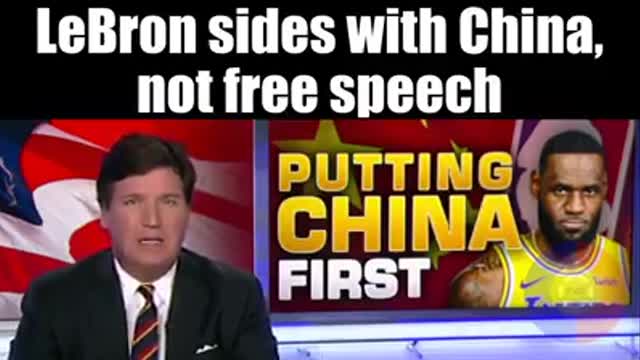 LeBron James supports communist China October 15 2019