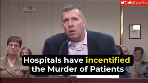 HOSPITAL MONEY - INCENTIVIZING - M U R D E R !!