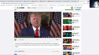 Trump's speech with Tarot plain talk