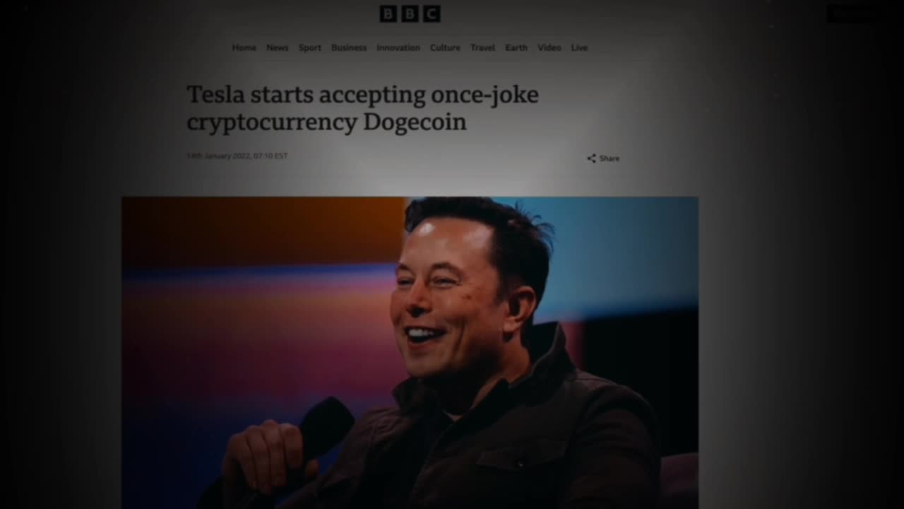 Elon Musk discusses cryptocurrency.