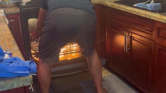 Turkey Dinner Goes Awry With Oven Fire