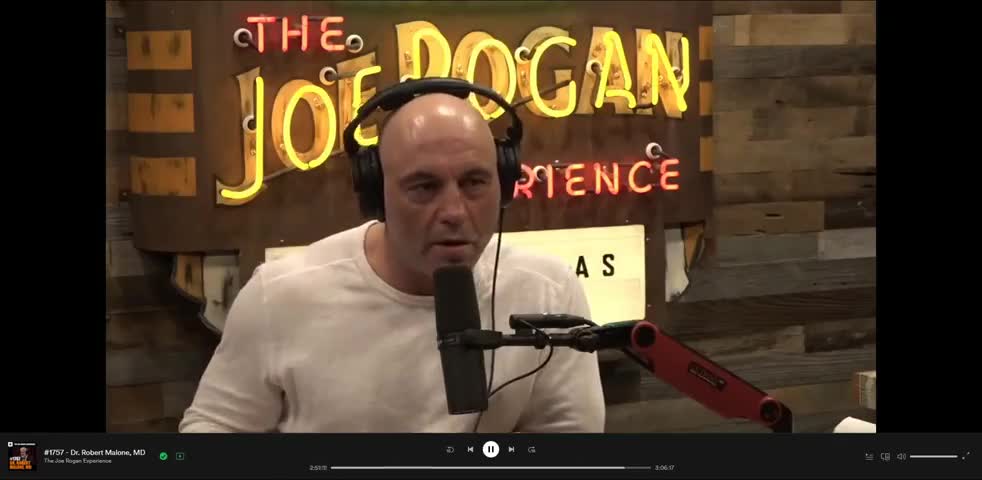 Joe Rogan Interviews Dr. Robert Malone