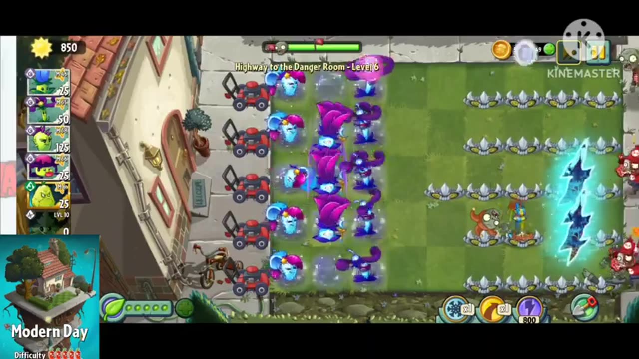 Plants vs Zombies 2 Modern Day ENDLESS Part 6 .